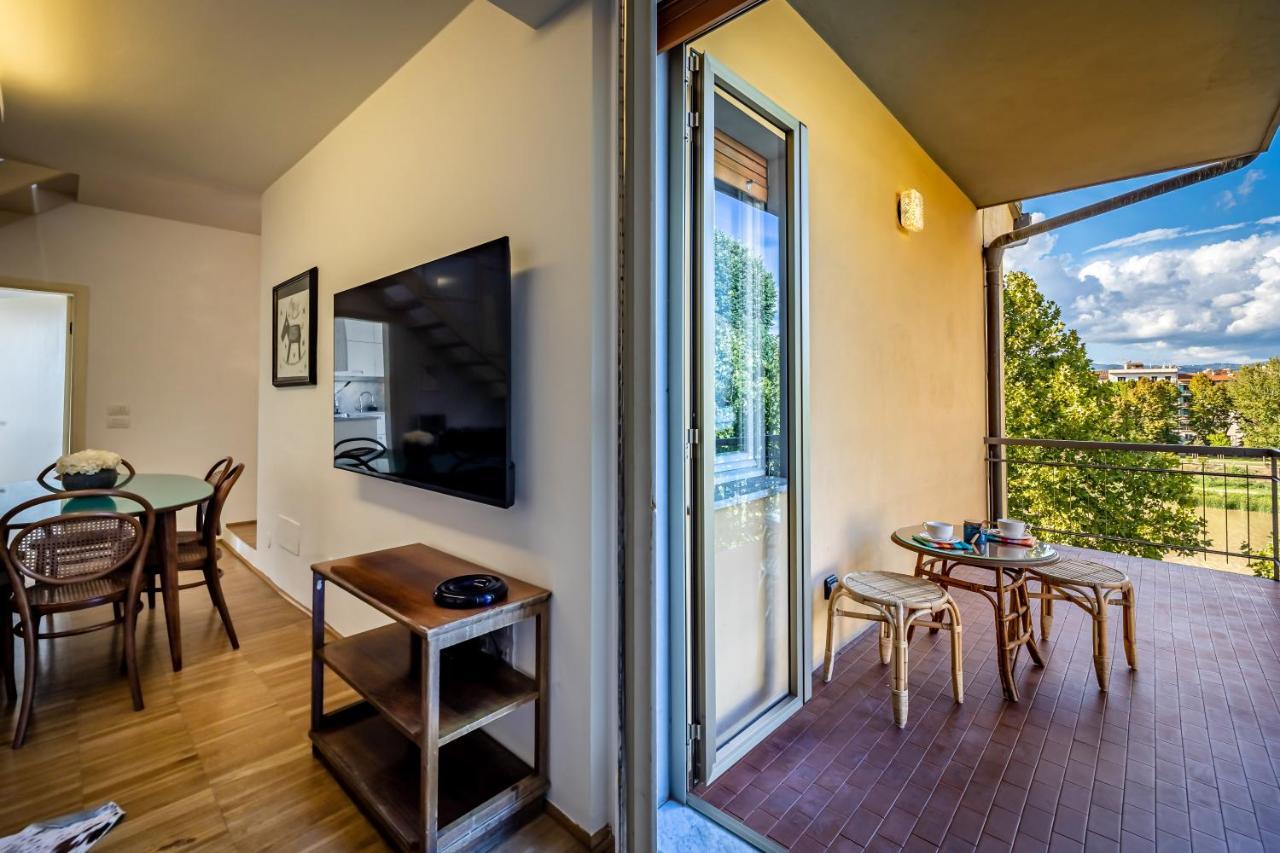 Yid Penthouse On Florence River With Parking Luaran gambar